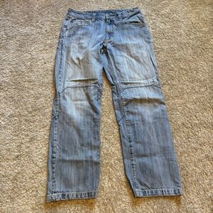 Vintage Y2K Shift Denim Double Knee Men's 34x32 Loose Fit